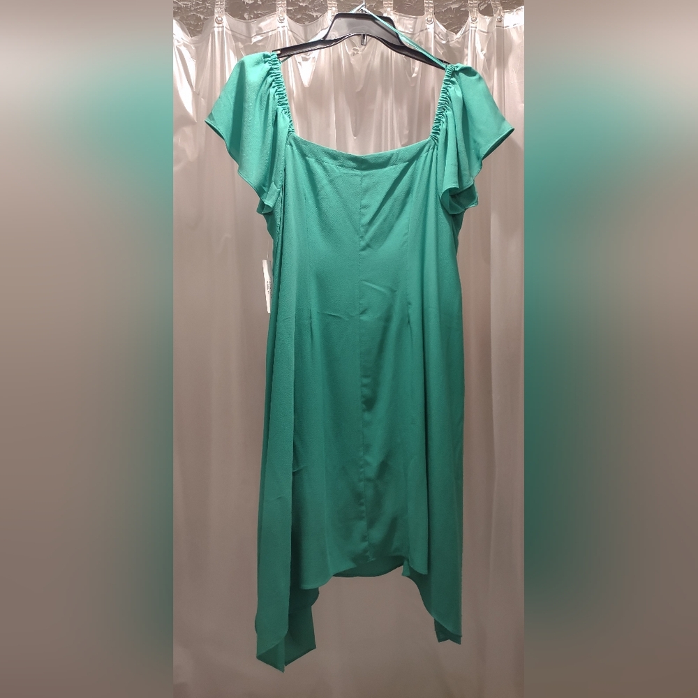 Green dress by Robbie Bee